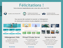 Tablet Screenshot of leadcollector.net